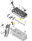 Seadoo 4-tec Spark Plug Pipes 420851754   Valve Cover Gasket Kit 420950820