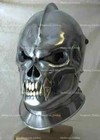 Demonic Face Helmet Battle-ready Medieval Helmet Steel Medieval Knight Helmet