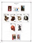 Collection  Romania Part F Scott Album Page  1970 1996  Cat  76  Mint   Used