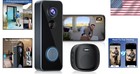 2k Hd Wireless Door Camera With Night Vision   Custom Alerts     Easy Installation