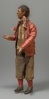 Antique Neapolitan Nativity Figure 18th Century Cr  che Italian Presepe Pastore