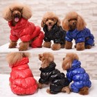 Waterproof Dog Coat Jumpsuit Winter Pet Puppy Clothes Warm Jacket Thicked Lining