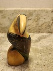 Vintage Hand Carved Wooden Toucan Bird Figurine Folk Art Hand Painted