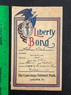 Wwi Bond Eagle American Flag Color Advertising Conestoga Bank Lancaster Pa