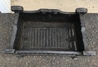 Antique vintage Cast Iron Fireplace Basket Grate Coal Box Wood Log Holder Insert