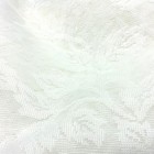 Vintage White Lace Curtain Fabric 6 1 4 Yards Vining Leaves Pattern