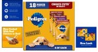 Pedigree Choice Cuts Wet Dog Food Pouch  Protein Variety  3 5 Oz  18 Count