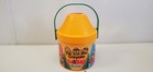 Vintage 1989 Crayola So Big Bucket Crayon Storage W  Crayons Binney   Smith Rare