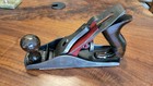 Vintage Stanley Two-tone No  4 Smoothing Plane Carpenter Cabinet Makers Tool Pl2