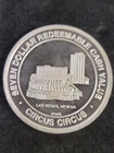 Circus Circus  999 Silver  7 Seven Dollar Casino Gaming Token Las Vegas Nevada
