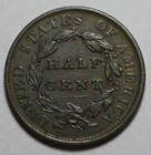1835 Half Cent Pd53