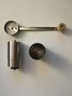 Snow Peak Field Barista Coffee Grinder Cs-116 Made In Japan Stainless Steel Open