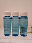 X3 Lanc  me  Bi-facil Double Action Eye Makeup Remover Travel 3pc Set 50ml Each