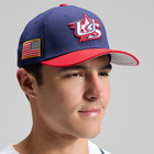 New Era Usa Baseball 2026 Wbc Fitted Hat 59fifty Navy Red Official On-field Cap