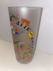 Vintage California Drinking Glass Souvenir Frosted Catstudio