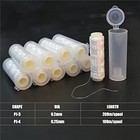 Maxcatch 0 2mm 0 25mm Polyester Fishing Bait Elastic Thread Invisible Sea