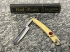 Vintage Restored  red Point  Straight Razor Shave Ready