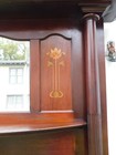 Mahogany Mantle Circa 1900 Art Nouveau