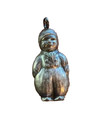 Vintage Antique German Baby Rattle Boy Silver Plated