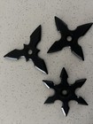 Japanese Ninja Shinobi Throwing Star Knife Made Of Rubber 9 Pc Only 3-point Left