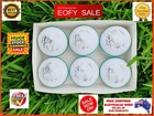 6 X 156 Gm Premium Quality Leather 4 Piece 20  Overs White Cricket Friendly Ball