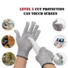 Cut Proof Stab Resistant Safety Butcher Gloves Kitchen Level 5 Protection Grade