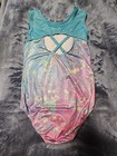 Girls Gymnastic Leotards Short Sleeve Size 7 8