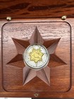 The 2001  20 Centenary Of Federation Floral Emblems Bi-metal Gold   Silver Coin