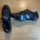 Used Men   s Shimano Black Carbon Bike Shoes Men   s Size 10