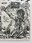 Suicidal Tendencies Flyer Ric Clayton Punk Germs Black Flag Circle Jerks Poster