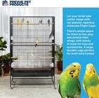 Prevue Hendryx Pet Products Wrought Iron Flight Cage - Big Rolling Bird Cage