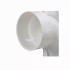 Septic Tank Tee Baffle 4 In Inlet Outlet Fits Abs Pvc Pipe With Sdr35 Bushing