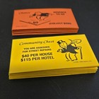 Classic Monopoly 1999 Board Game Replacement Parts Pieces - Community   Chance