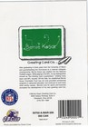 1995 Dan Marino Quarterback Club Greeting Card Miami Dolphins