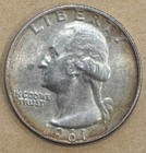 Washington Quarters     Random Dates     90  Silver     Fair Price 
