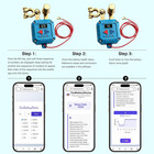 12v 250a Remote Battery Disconnect Switch  Anti   theft Smart Kill Switch With Led