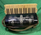 Vintage- Unknown Model Intermediate 120 41 Piano Accordion With Hard Case 