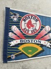 Vintage Boston Red Six Team Pennant Souvenir- Large Size 12    X 30    