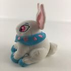 Neopets Blue Cybunny 6  Plush Stuffed Animal Toy Vintage 2002 White Rabbit