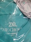 The Chosen Against The Current Long-sleeved Teal Tshirt Women s V-neck 2xl Nwt