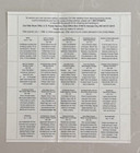 Scott  2975  Civil  War   1995  32 Cent Full Sheet Of 20  Mnh