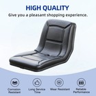 Universal Forklift Seat Adjustable Tractor Seat Pu Bulldozer Seat Drainage Hole