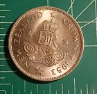 New Zealand  Nz Crown  1953 Km    30  Qeii Coronation