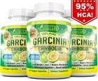 3 X Bottles 180 Capsules 3000mg Daily Garcinia Cambogia Hca 95  Weight Loss Diet