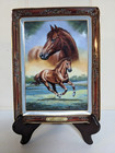 Franklin Mint Quarter Horse Thoroughbred Ltd Edition Porcelain Plate Numbered X2