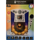 Karaoke Singing Machine Bluetooth Cd g Karaoke System  Led Lights   Microphone