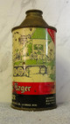 Old Style Lager Beer - Cone Top - Irtp - La Crosse  Wisc