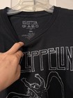 1977 Led Zeppelin Swan Song United States Of America Tour  2xl  T-shirt Blk