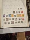 Estate Find Lot Old Postage Stamp Album W Many Stamps  Est 200-400 W Rare Ones  