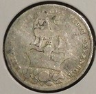 British Silver Shilling - 1826  rev Roughly Cleaned  - King George Iv